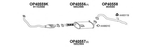 VENEPORTE 400117 Exhaust System
